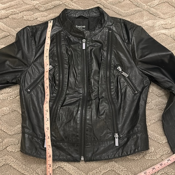 Leather Bebe jacket - Picture 4 of 5
